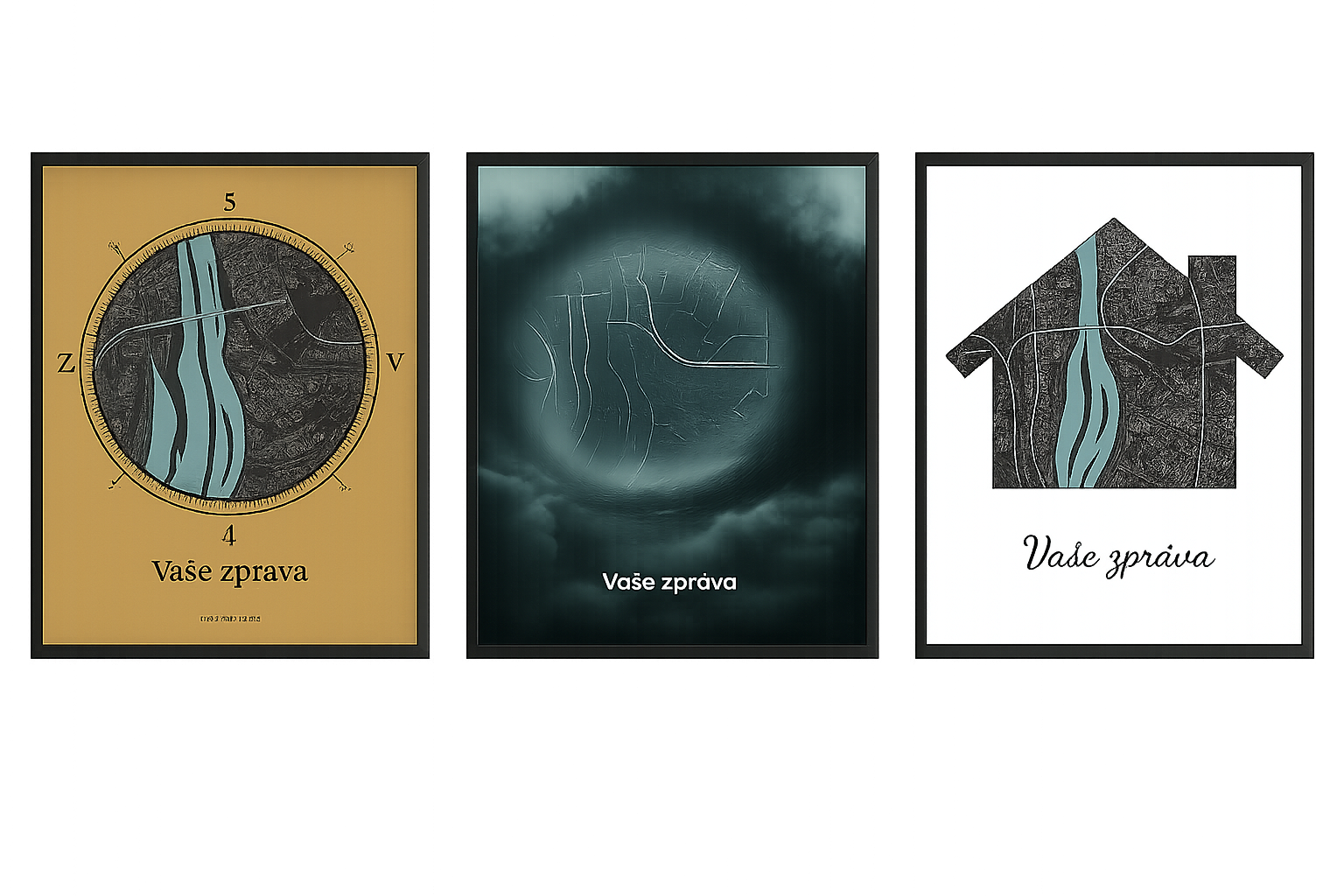 Plattegrond van de plek